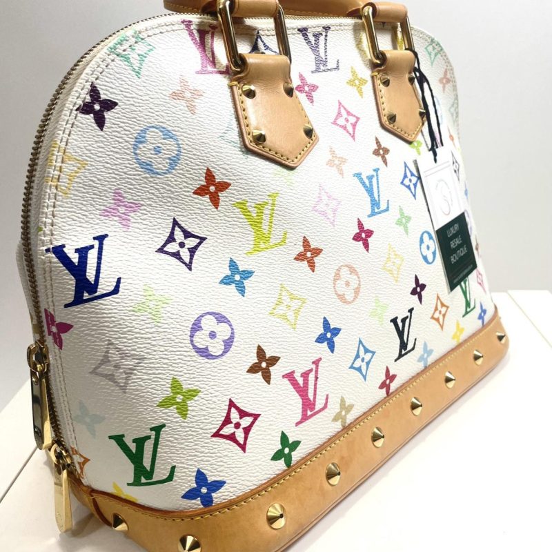 Authentic Louis Vuitton Alma PM Takashi Murakami design - Image 4