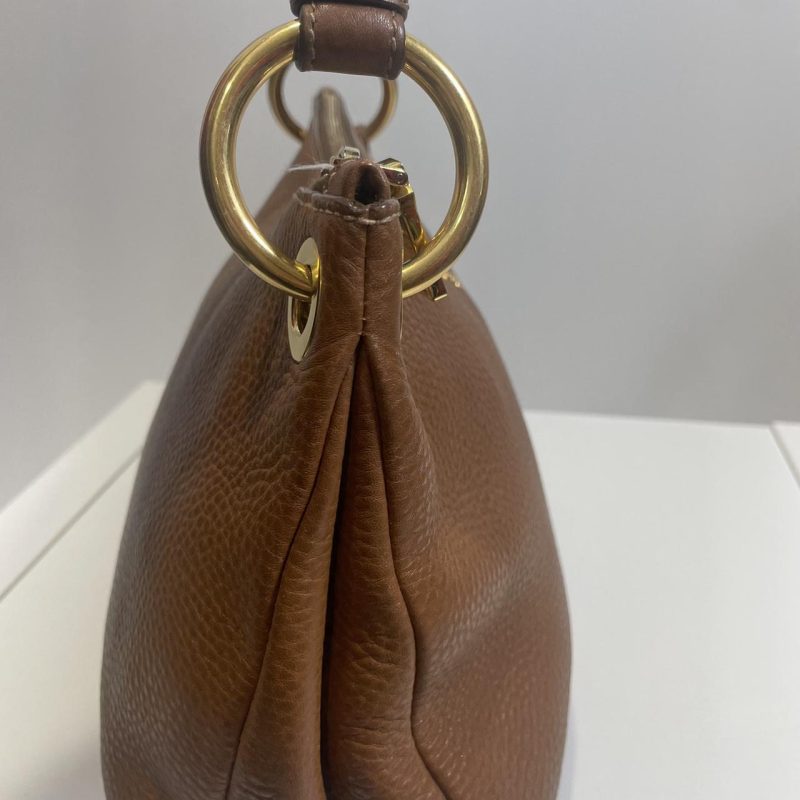 Beautiful soft brown leather authentic Prada shoulder bag 'Sacca Sottospalla' - Image 5